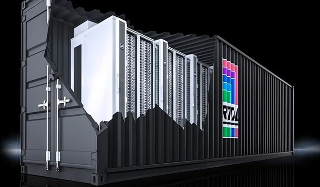 Vx It Compartment Rack VX IT: IT-skabe fra Rittal
