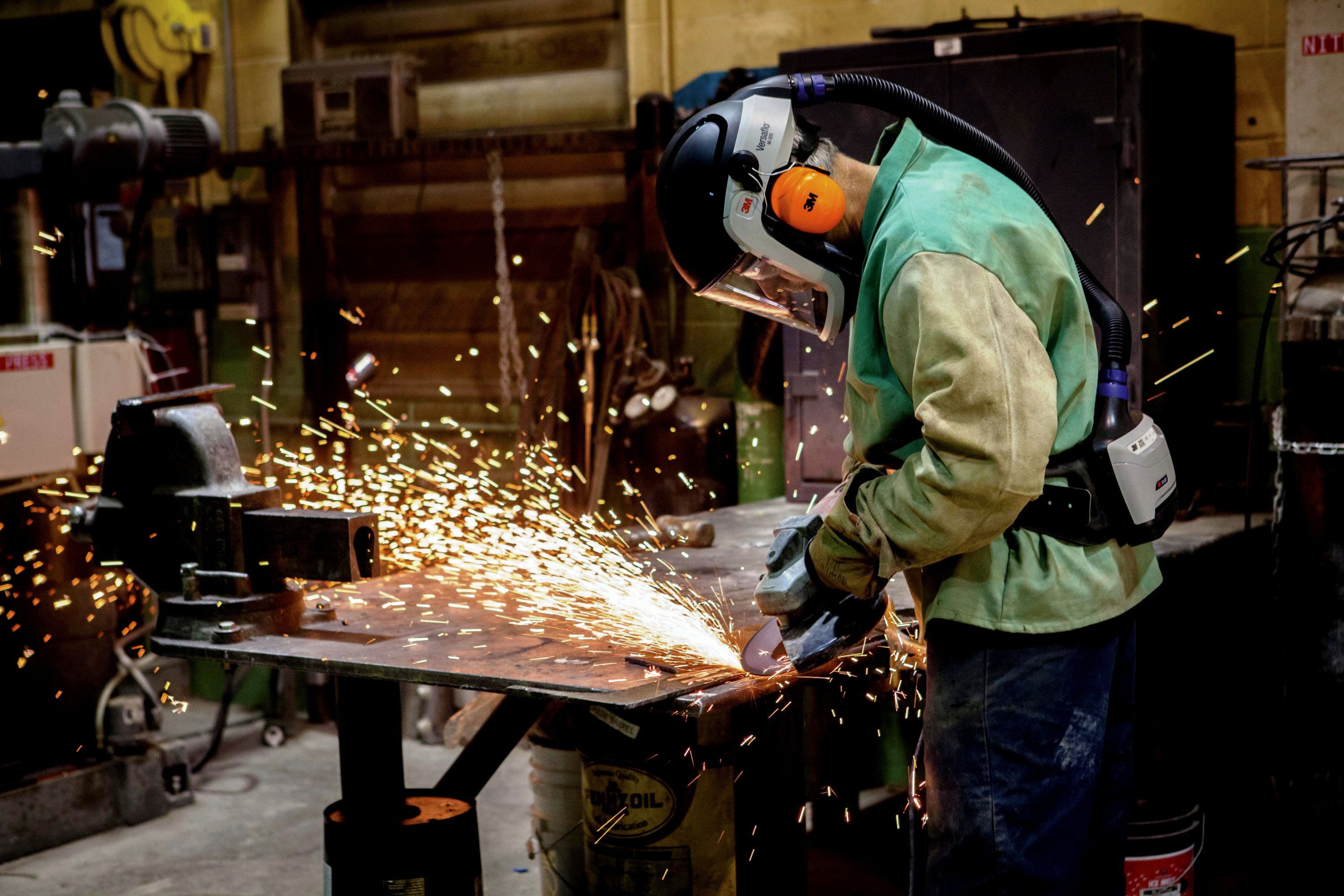 3M Versaflo Tr600 Grinding 2 Uk